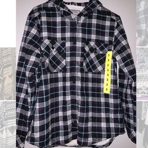 Sherpa lined flannel